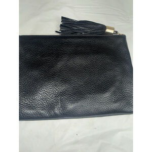G.I.L.I. Got It Love It Leather Clutch Bag Purse with Tassel